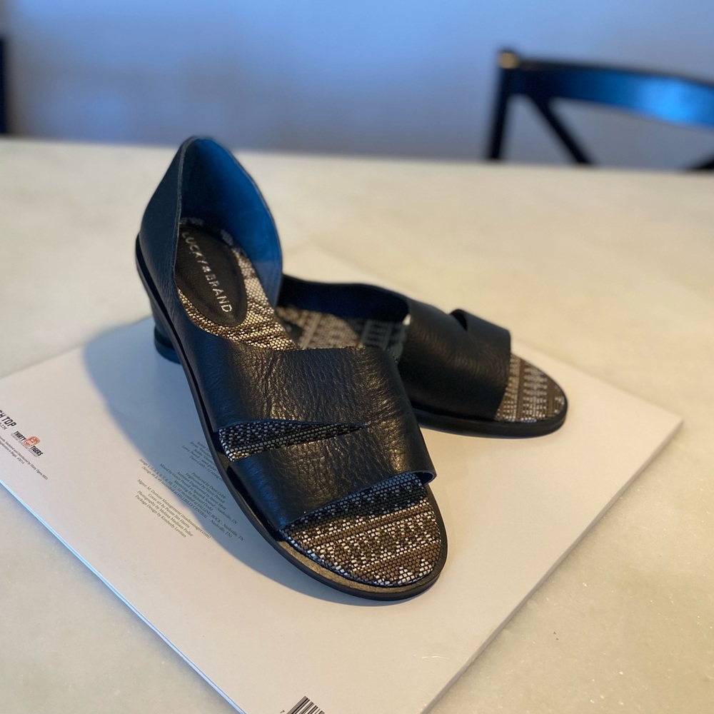 Lucky Brand Leather Flats